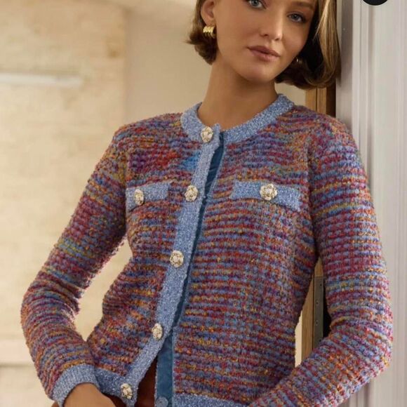 Stella Women's multi Cardigan - Picture 3 of 6